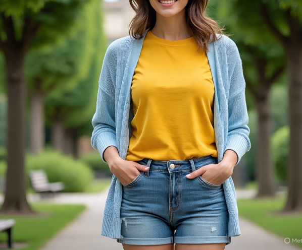 Weekend casual tote bag look